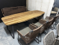 Preview: Nr. 146 I Angebot SALE % / Sonnenpartner / Outdoor Tisch + Bank + Stühle im Set / Holz / Lagerware sofort verfügbar