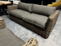 Preview: Nr. 182 I Angebot SALE % / Sonnenpartner / Outdoor Sofa Sands Light Oaks + 2 Sessel inc. aller Kissen / Lagerware sofort verfügbar
