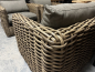 Preview: Nr. 182 I Angebot SALE % / Sonnenpartner / Outdoor Sofa Sands Light Oaks + 2 Sessel inc. aller Kissen / Lagerware sofort verfügbar