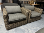 Preview: Nr. 182 I Angebot SALE % / Sonnenpartner / Outdoor Sofa Sands Light Oaks + 2 Sessel inc. aller Kissen / Lagerware sofort verfügbar