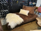 Preview: Nr. 242 I Angebot SALE % / Bullfrog Sofa Iwan / 2-teilige Ecke in Büffelleder braun / Ausstellungsware sofort verfügbar