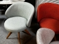 Preview: Nr. 30 I Angebot SALE % / Mobitec Stuhl Neo / 4 Stühle im Set / Stoff / Ausstellungsware sofort verfügbar