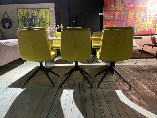Nr. 69 I Angebot SALE % / Tiado Stuhl / 6 Stühle im Set / Stoff / Ausstellungsware sofort verfügbar - Kopie