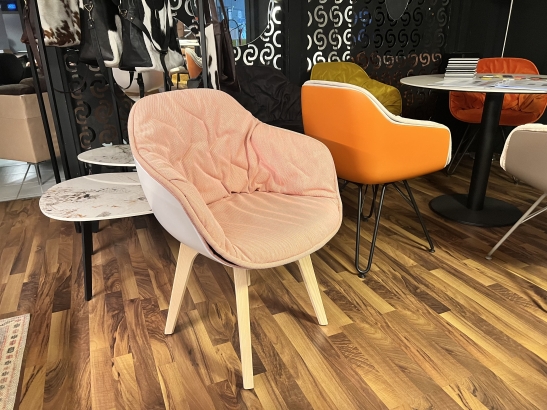 Nr. 37 I Angebot SALE % / Dressy Stuhl-Sessel Lap / Stoff / Ausstellungsware sofort verfügbar