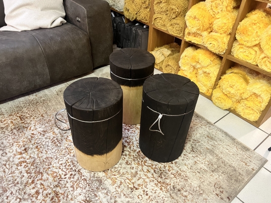 Nr. 72 I Angebot SALE % / Beistelltisch - 3er Set / Holz / Ausstellungsware sofort verfügbar
