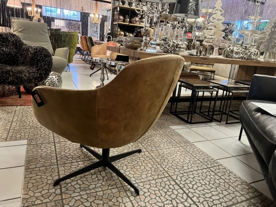 Nr. 17 I Angebot SALE % / Het Anker Sessel Candy / Leder / Ausstellungsware sofort verfügbar