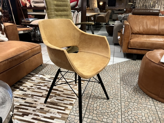 Nr. 122 I Angebot SALE % / Stuhl Jazz / Leder / Ausstellungsware sofort verfügbar