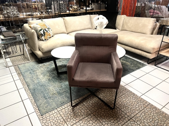Nr. 10 I Angebot SALE % / Carega Stuhl Conny / Stoff / Ausstellungsware sofort verfügbar