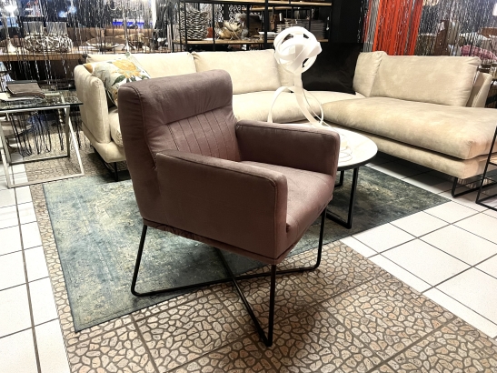 Nr. 10 I Angebot SALE % / Carega Stuhl Conny / Stoff / Ausstellungsware sofort verfügbar