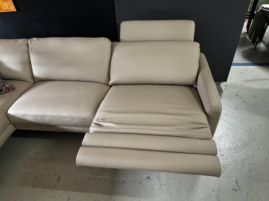 Nr. 19 I Angebot SALE % / Ecke Petrolino mit Funktion / Leder / Lagerware sofort verfügbar