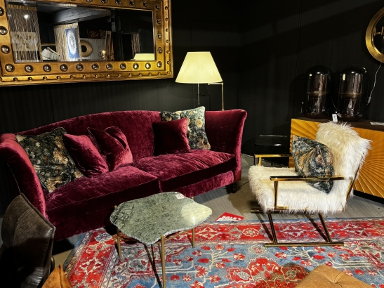 Nr. 170 I Angebot SALE % / Tetrad Sofa Monique / Stoff / Ausstellungsware sofort verfügbar