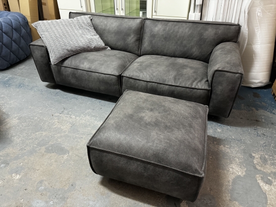 Nr. 42 I Angebot SALE % / Het Anker Sofa + Hocker Whisper / Stoff / Lagerware sofort verfügbar