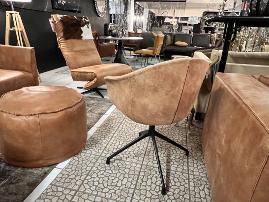 Nr. 124 I Angebot SALE % / Het Anker Stuhl Gin / Stoff / Ausstellungsware sofort verfügbar