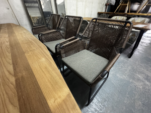 Nr. 146 I Angebot SALE % / Sonnenpartner / Outdoor Tisch + Bank + Stühle im Set / Holz / Lagerware sofort verfügbar