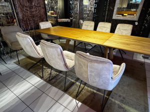 Nr. 61 I Angebot SALE % / Esstisch 100 x 200 / 300cm / Holz / Ausstellungsware sofort verfügbar