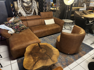 Nr. 63 I Angebot SALE % / Bullfrog Marlene Funktionssessel / Leder / Ausstellungsware sofort verfügbar