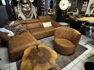 Nr. 63 I Angebot SALE % / Bullfrog Marlene Funktionssessel / Leder / Ausstellungsware sofort verfügbar