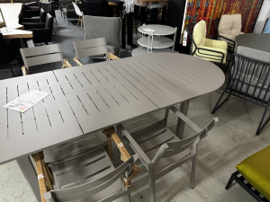 Nr. 188 I Angebot SALE % / Outdoor Tisch + 4 Stühle / Aluminium / Lagerware sofort verfügbar