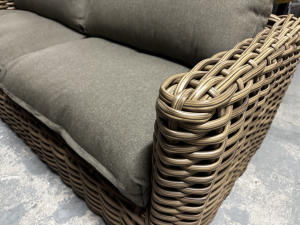 Nr. 182 I Angebot SALE % / Sonnenpartner / Outdoor Sofa Sands Light Oaks + 2 Sessel inc. aller Kissen / Lagerware sofort verfügbar