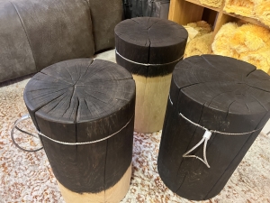 Nr. 72 I Angebot SALE % / Beistelltisch - 3er Set / Holz / Ausstellungsware sofort verfügbar