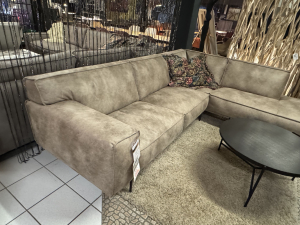 Nr. 195 I Angebot SALE % / 2-teilige Ecke Wave / Stoff / Ausstellungsware sofort verfügbar