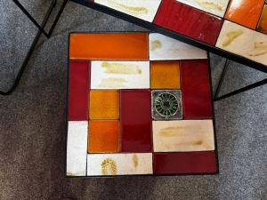 Nr. 33 I Angebot SALE % / Kare Couchtisch Fliese / Setpreis / Ausstellungsware sofort verfügbar