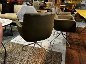 Nr. 32 I Angebot SALE % / Het Anker Stuhl / 4 Stühle im Set / Leder / Ausstellungsware sofort verfügbar