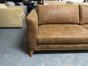 Nr. 76 I Angebot SALE % / Het Anker / Sofa Zermatt / Leder / Lagerware sofort verfügbar