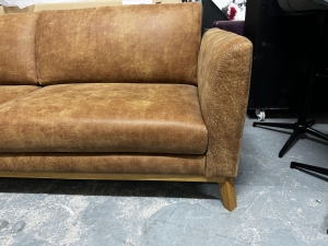 Nr. 76 I Angebot SALE % / Het Anker / Sofa Zermatt / Leder / Lagerware sofort verfügbar