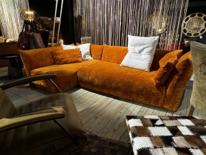 Nr. 200 I Angebot SALE % / Bullfrog / Ecksofa Venere / Stoff / Ausstellungsware sofort verfügbar