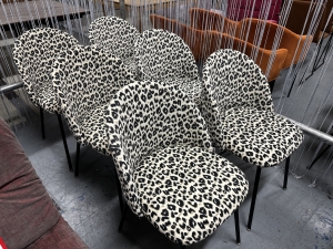 Nr. 150 I Angebot SALE % / Kare Stuhl Leo / 6 Stühle im Set / Stoff / Lagerware sofort verfügbar