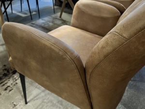 Nr. 71 I Angebot SALE % / Mobitec Stuhl Enora / 6 Stühle im Set / Leder / Ausstellungsware sofort verfügbar