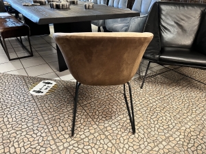 Nr. 86 Angebot SALE % / Tiado Stuhl / Leder-Stoff Mix / Ausstellungsware sofort verfügbar