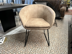 Nr. 86 Angebot SALE % / Tiado Stuhl / Leder-Stoff Mix / Ausstellungsware sofort verfügbar