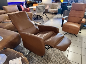 Nr. 80 I Angebot SALE % / Relaxlife Funktionssessel Madrid  / Leder / Ausstellungsware sofort verfügbar