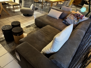 Nr. 16 I Angebot SALE % / Bullfrog / Ecksofa Camp / Leder / Ausstellungsware sofort verfügbar